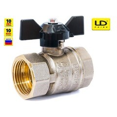 Кран шаровый Ld PRIdE 3/4 ВР х 3/4 ВР бант