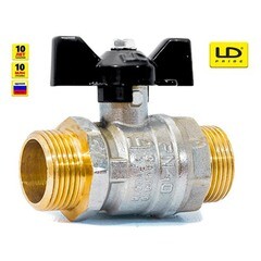 Кран шаровый LD PRIDE 1" н/н бант (Россия)