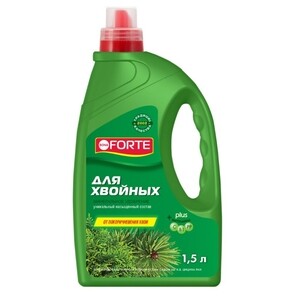 Bona Forte Жидкое минеральное удобрение Для хвойных растений, канистра ...
