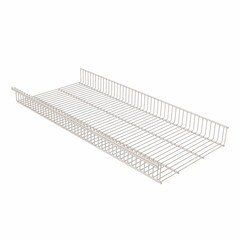 Изображение товара Корзина металлическая белая 903х440х85 мм Титан-GS