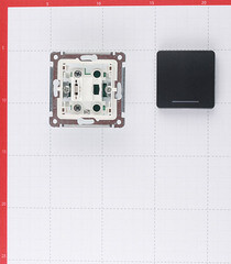 Выключатель Hegel Master одноклавишный встраиваемый черный с самовозвратом с подсветкой (ВС10-432-08) - фото 5