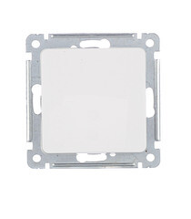 Изображение товара Переключатель Hegel Master одноклавишный встраиваемый белый (ВС10-461)