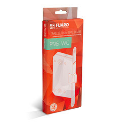 Замок врезной Fuaro Plastic P96WC-50 для межкомнатной двери под фиксатор черный - фото 3
