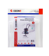 Мешок для пылесоса Ozone 20 л синтетическая ткань (5 шт.) (MXT-203/5) - фото 2