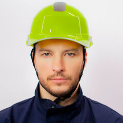 Каска защитная Delta Plus Baseball Diamond V Up лимонная (DIAM5UPJAFL) - фото 3