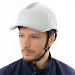 Каска защитная Delta Plus Baseball Diamond V Up белая (DIAM5UPBCFLBS) - фото 12