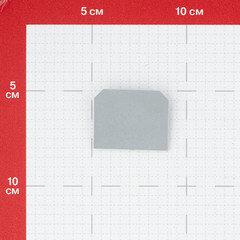 Заглушка Navigator для клеммных колодок 2,5 кв.мм серая (5 шт.) (612317) - фото 2