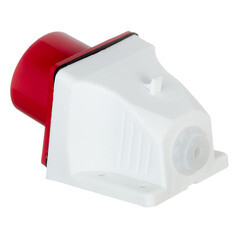 Вилка силовая угловая настенная EKF PROxima 3Р+РЕ+N 16 А 380 В IP44 - фото 2