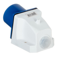 Вилка силовая угловая настенная EKF PROxima 2Р+РЕ 32 А 220 В IP44 - фото 3