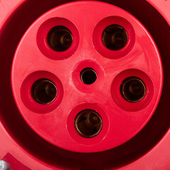 Розетка силовая угловая настенная EKF PROxima 3Р+РЕ+N 63 А 380 В IP67 - фото 3