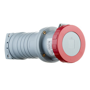 Розетка силовая прямая переносная ABB 4125C6W с заземлением 3P+N+E 3 ...