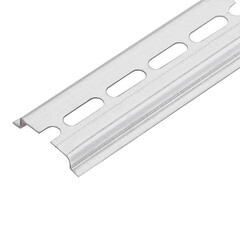 DIN-рейка перфорированная EKF PROxima 10 см без изолятора (adr-10-x) - фото 1