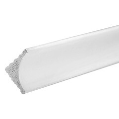 Плинтус потолочный из экополимера ударопрочный 20х20х2000 мм Cosca KX021 - фото 2