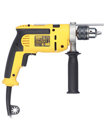 Дрель-шуруповерт сетевая ударная DeWalt Dwd024-in 750 Вт ключевой патрон - фото 12