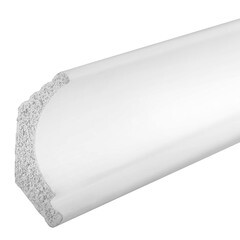 Плинтус потолочный из экополимера ударопрочный 30х30х2000 мм Cosca KX019 - фото 2