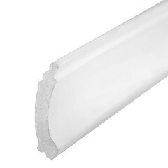 Плинтус потолочный из экополимера ударопрочный 30х20х2000 мм Cosca KX030 - фото 4