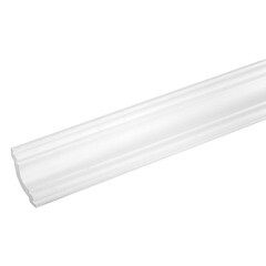 Плинтус потолочный из экополимера ударопрочный 49х49х2000 мм Cosca KX008 - фото 1