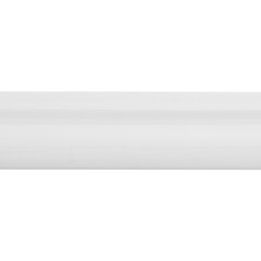 Молдинг из экополимера ударопрочный 35х12х2000 мм Cosca МX014 белый - фото 4