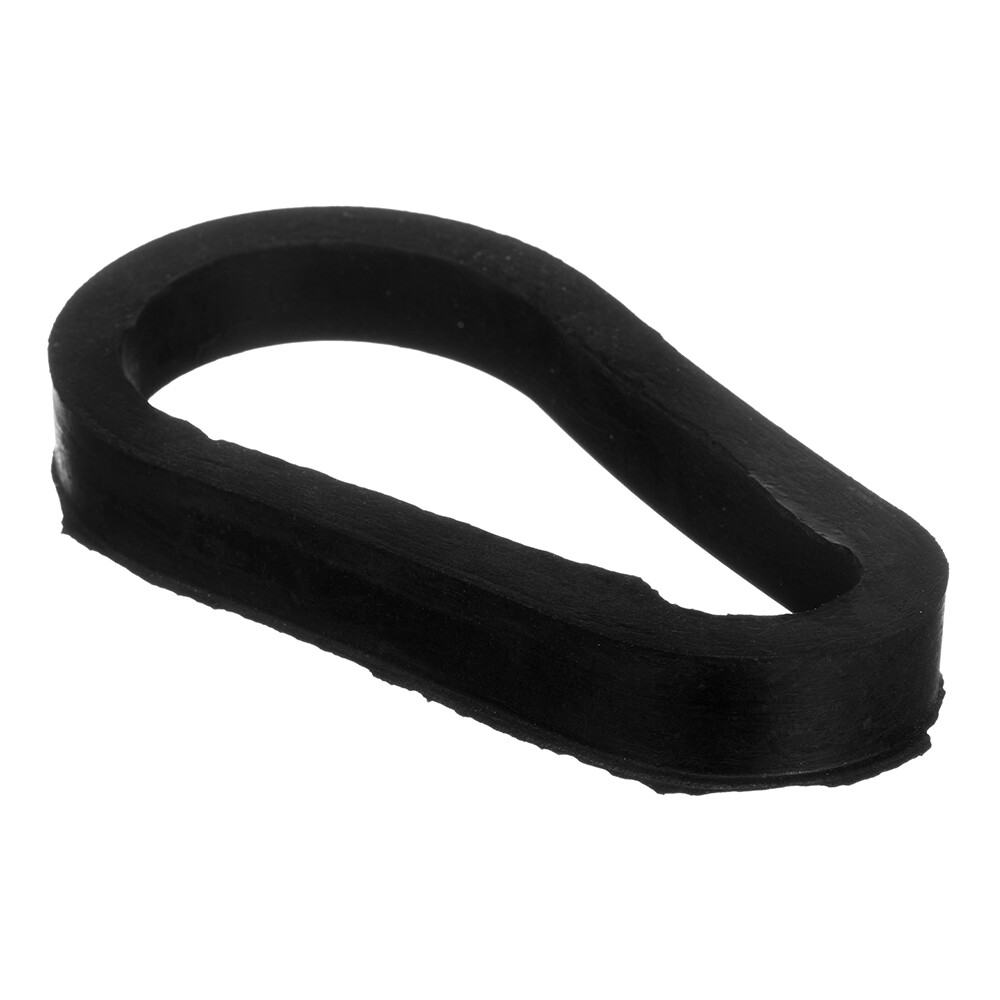 Изображение товара Манжета под сливной бачок восьмерка черная для герметизации стыков унитаза