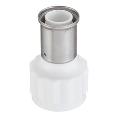 Изображение товара Муфта Henco (18PKW-3207) 32(пресс) х 1 1/4 ВР(г) белая PVDF