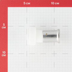 Муфта с накидной гайкой Henco (19PKW-2005) 20(пресс) х 3/4 ВР(г) под евроконус белая PVDF - фото 2