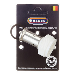 Муфта с накидной гайкой Henco (26PKW-1605) 16(пресс) х 3/4 ВР(г) белая PVDF - фото 4