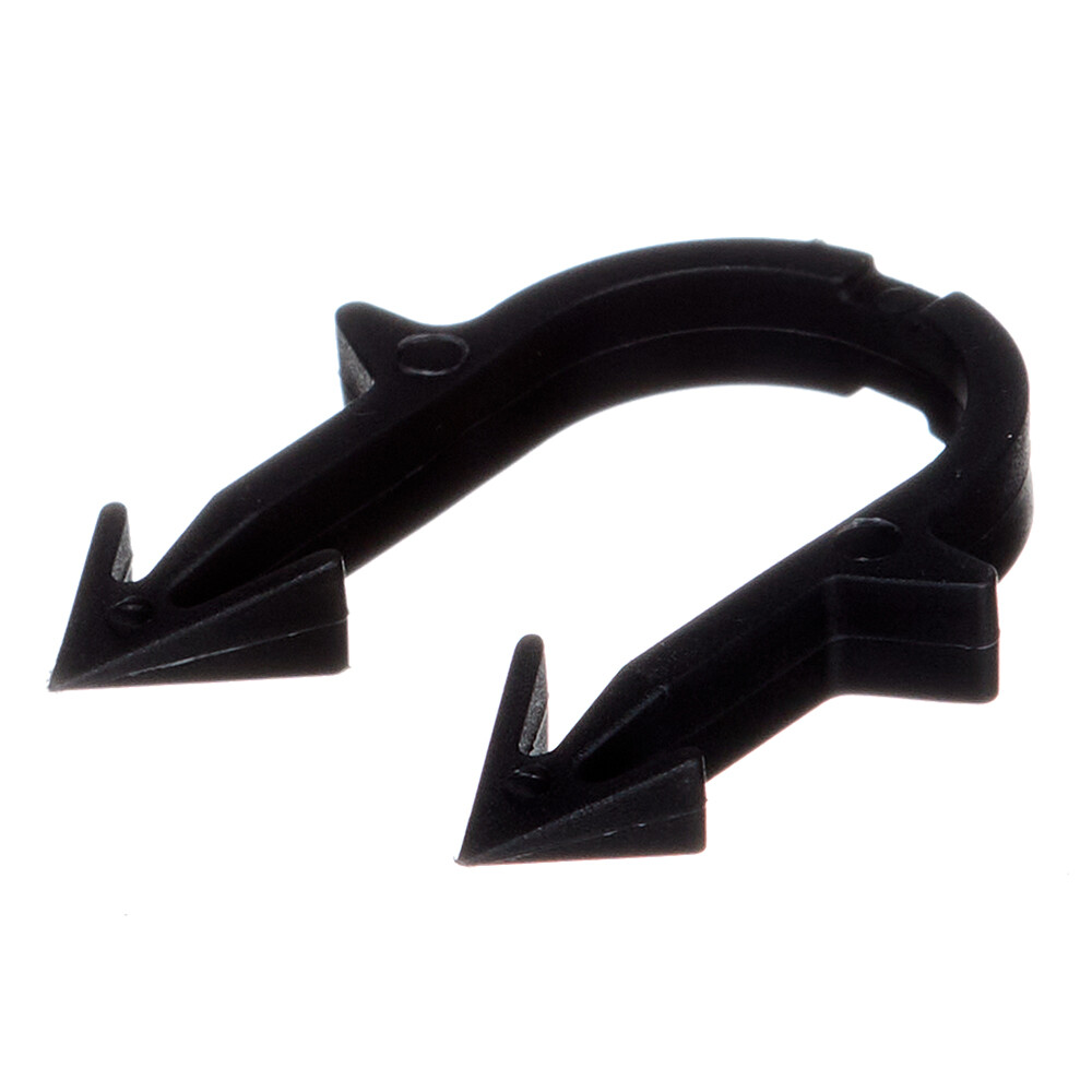 Изображение товара Скоба-фиксатор Henco 40 мм для металлопластиковых труб 300 шт Черная