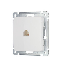 Розетка компьютерная Hegel Master встраиваемая белая RJ45 (РСК-400) - фото 5