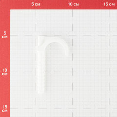 Фиксатор одинарный j-образный Henco 70 мм для металлопластиковых труб 16-32 мм белый (10 шт.) (JCLIP-1632) - фото 3