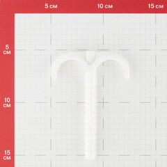 Фиксатор двойной j-образный Henco 97 мм для металлопластиковых труб 16-32 мм белый (10 шт.) (JCLIP-1632DL) - фото 3