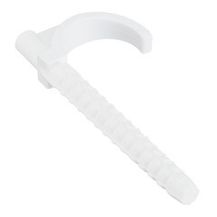 Фиксатор одинарный j-образный Henco 97 мм для металлопластиковых труб 16-32 мм белый (10 шт.) (JCLIP-1632L) - фото 3
