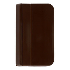 Ручка для балконной двери коричневая ПВХ - фото 3