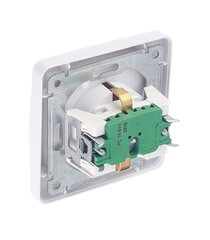 Розетка Hegel Master встраиваемая белая с крышкой (РС16-511) - фото 2