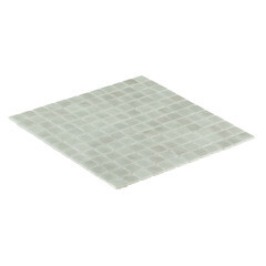 Мозаика Lavelly Smalta серая стеклянная 311х311х4,9 мм глянцевая - фото 3