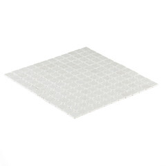 Мозаика Lavelly Smalta мрамор белый стеклянная 311х311х4,9 мм матовая - фото 8