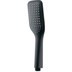 Лейка MELODIA квадрат 1 функция, 120х60мм, L255мм, чёрный мат. MKP26103_bk