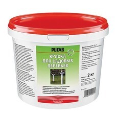Краска для защиты деревьев 2,0кг ПУФАС (Россия)
