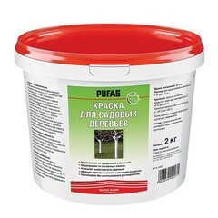 Краска для защиты деревьев 2,0кг ПУФАС (Россия)