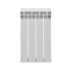 Радиатор биметаллический Rifar EcoBuild 500 мм 4 секции 1" боковое подключение белый - фото 6