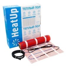 Теплый пол нагревательный мат HeatUp 0,5 кв.м 150 (75) Вт