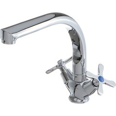 Смеситель для раковины Melodia Fiore MDV40610 вентильный хром
