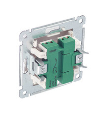 Переключатель Hegel Master одноклавишный встраиваемый белый (ВС10-461) - фото 3