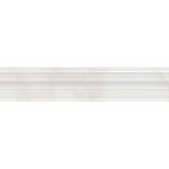 Плитка бордюр Kerama Marazzi Гран Пале Багет белый 300х50х18 мм