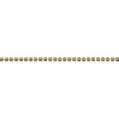 Плитка бордюр Kerama Marazzi 20x0,6 см Карандаш Бисер золото глянец