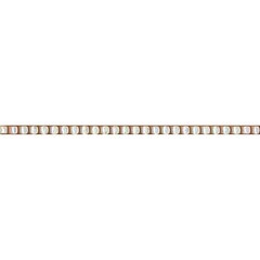 Плитка бордюр Kerama Marazzi 20x0,6 см Карандаш Бисер прозрачный люстр глянцевый