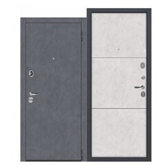 Дверь входная Ferroni Монтана левая - снежный феррони 960х2050 мм