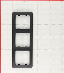 Рамка Hegel Master трехместная черная (Р403-08) - фото 3