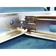Профиль поперечный направляющий к подвесному потолку Грильято 0,6 м Албес Т-15/38 металлик
