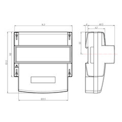 Счетчик электроэнергии Энергомера CE307 R33.145.О трехфазный двухтарифный электронный 5(60) А на DIN-рейку - фото 5