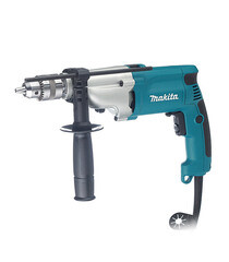 Дрель сетевая ударная Makita HP2050 720 Вт ключевой патрон - фото 3